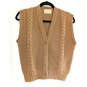 Pendleton Vintage Wool Sweater Vest Women's Size Small